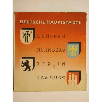 Propaganda book - The towns of the Germany with some 3rd Reich propaganda. Espenlaub militaria